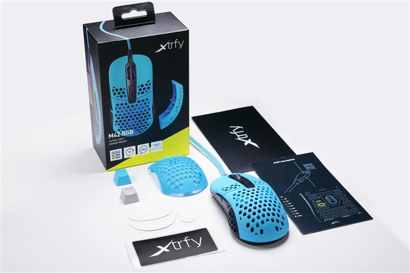 Миша Xtrfy M42 RGB Blue (XG-M42-RGB-BLUE)