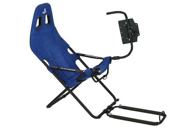 Крісло для геймерів Playseat Challenge Playstation Blue (RCP.00162) з кріпленям для керма