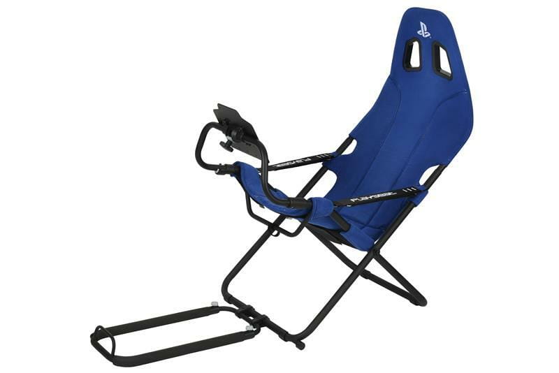 Крісло для геймерів Playseat Challenge Playstation Blue (RCP.00162) з кріпленям для керма