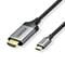 Фото - Кабель Choetech HDMI - USB Type-C (M/M), 1.8 м, Grey (CH0021-BK) | click.ua