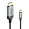 Фото - Кабель Choetech HDMI - USB Type-C (M/M), 1.8 м, Grey (CH0021-BK) | click.ua