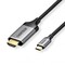 Фото - Кабель Choetech HDMI - USB Type-C (M/M), 1.8 м, Grey (CH0021-BK) | click.ua