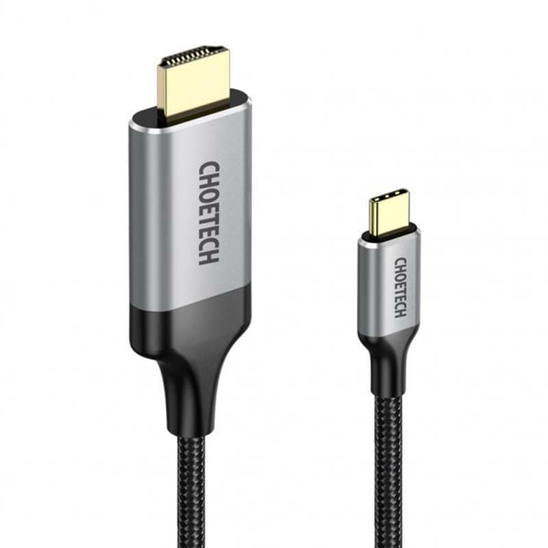 Кабель Choetech HDMI - USB Type-C (M/M), 1.8 м, Grey (CH0021-BK)