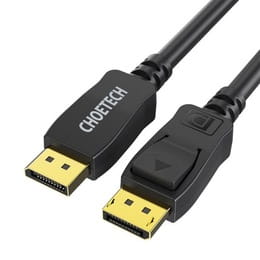 Купити Кабель Choetech DisplayPort - DisplayPort (M/M), 2 м, Black (XDD01-BK) Кабель Choetech DisplayPort - DisplayPort (M/M), 2 м, Black (XDD01-BK)
