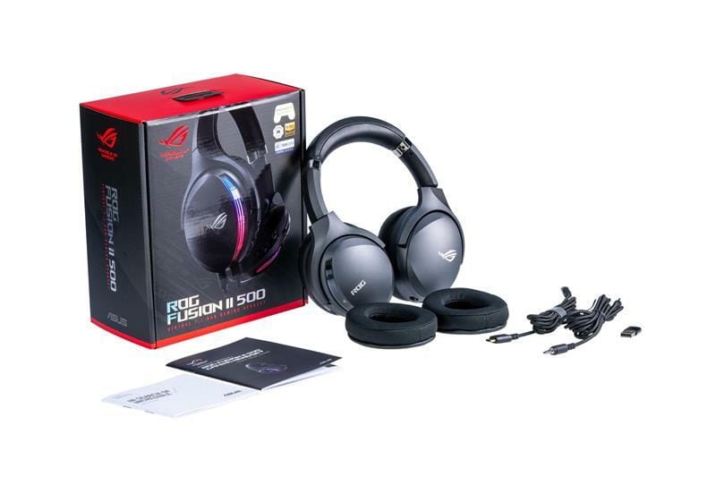 Гарнитура Asus ROG FUSION II 500 Black (90YH02W5-B2UA00)