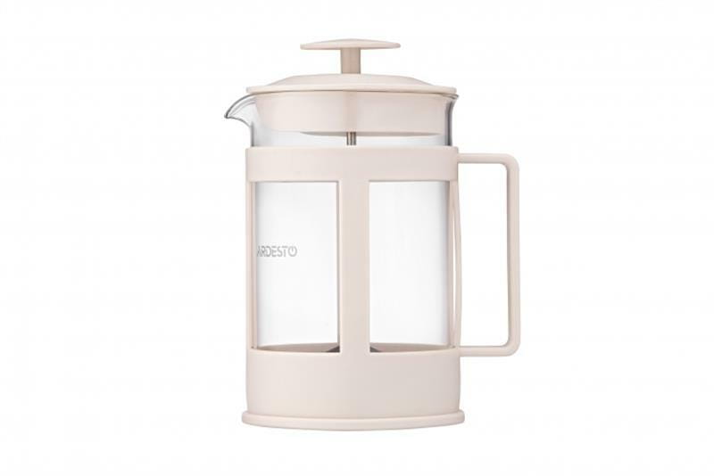 Френч-пресс Ardesto Fresh 800 мл Бежевый (AR1008BF)