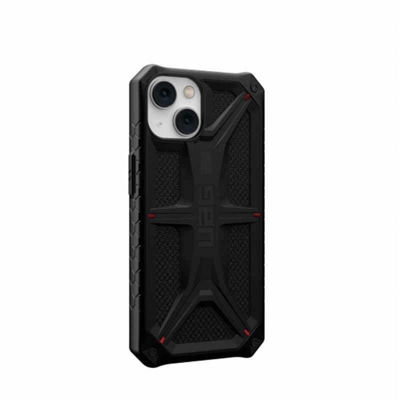 Чeхол-накладка Urban Armor Gear Monarch для Apple iPhone 14 Kevlar Black (114032113940)