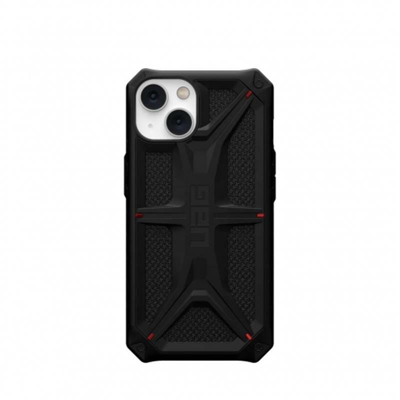 Чeхол-накладка Urban Armor Gear Monarch для Apple iPhone 14 Kevlar Black (114032113940)