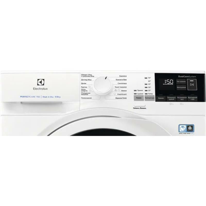 Пральна машина з сушкою Electrolux EW7WO447WU