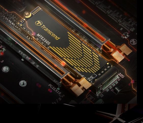 Накопитель SSD 1TB Transcend MTE250S M.2 2280 PCIe 4.0 x4 3D TLC (TS1TMTE250S)