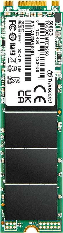 Накопитель SSD 500GB Transcend MTS825S M.2 2280 Sata III 3D TLC (TS500GMTS825S)