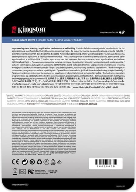 Накопитель SSD  480GB M.2 NVMe Kingston DC1000 M.2 2280 PCIe 3.0 x4 3D TLC (SEDC1000BM8/480G)