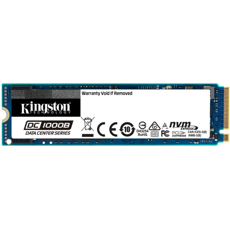 Накопичувач SSD  480GB M.2 NVMe Kingston DC1000 M.2 2280 PCIe 3.0 x4 3D TLC (SEDC1000BM8/480G)