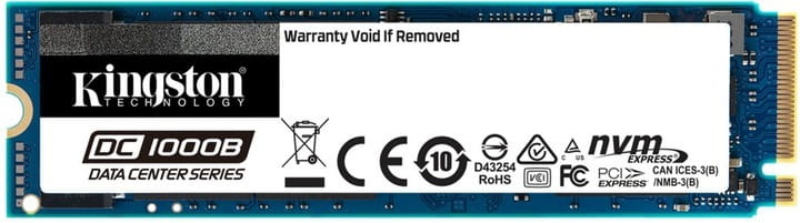 Накопитель SSD  240GB M.2 NVMe Kingston DC1000 M.2 2280 PCIe 3.0 x4 3D TLC (SEDC1000BM8/240G)