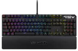 Клавиатура Asus TUF Gaming K3 RGB 104key Kailh RD UA Black (90MP01Q0-BKMA00)