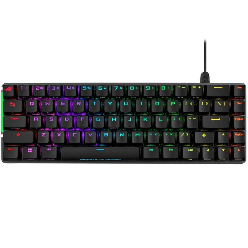 Клавиатура Asus ROG Falchion Ace LED 68key NX RD Black (90MP0346-BKUA01)