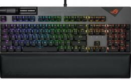 Клавiатура Asus ROG Strix Flare II LED 104key NX Red US Black/Grey (90MP02D6-BKUA01)