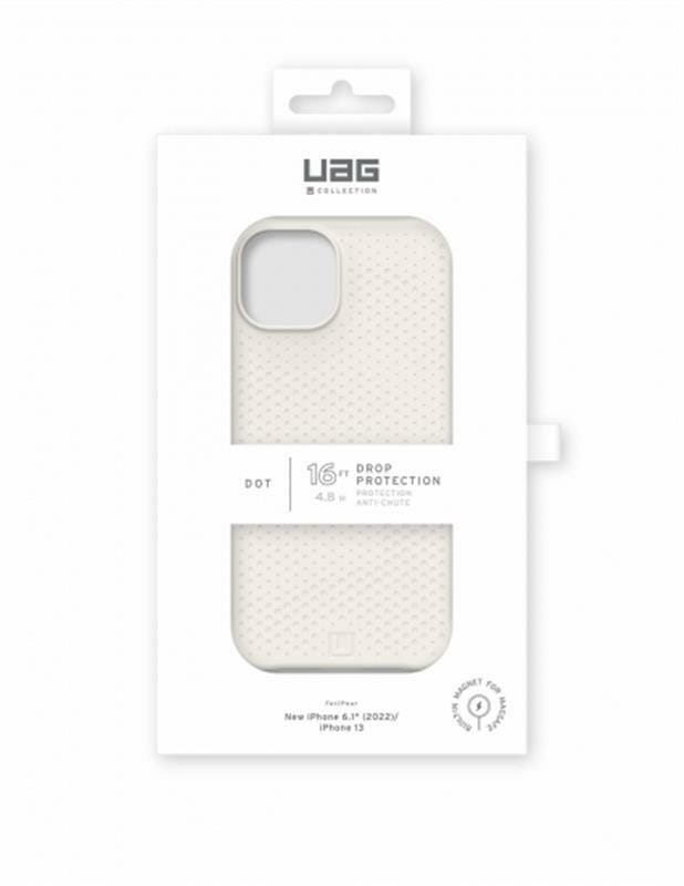 Чeхол-накладка Urban Armor Gear Dot Magsafe для Apple iPhone 14 Marshmallow (114080313535)