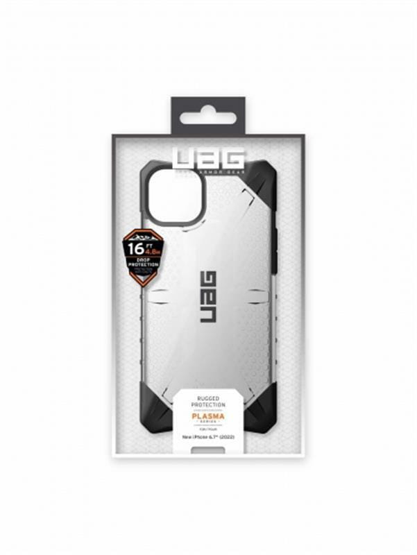 Чeхол-накладка Urban Armor Gear Plasma для Apple iPhone 14 Plus Ice (114065114343)