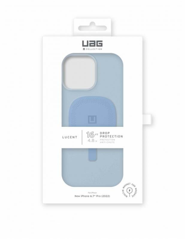 Чeхол-накладка Urban Armor Gear Lucent 2.0 Magsafe для Apple iPhone 14 Pro Max Cerulean (114079315858)