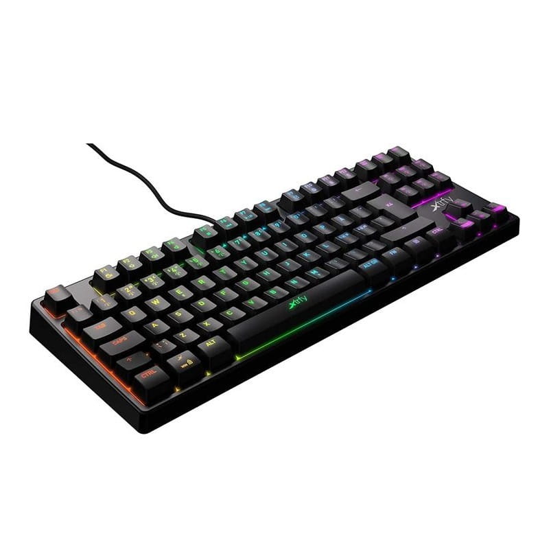 Клавиатура Xtrfy K4 TKL RGB Kailh Red UA Black (XG-K4-RGB-TKL-R-UKR) USB