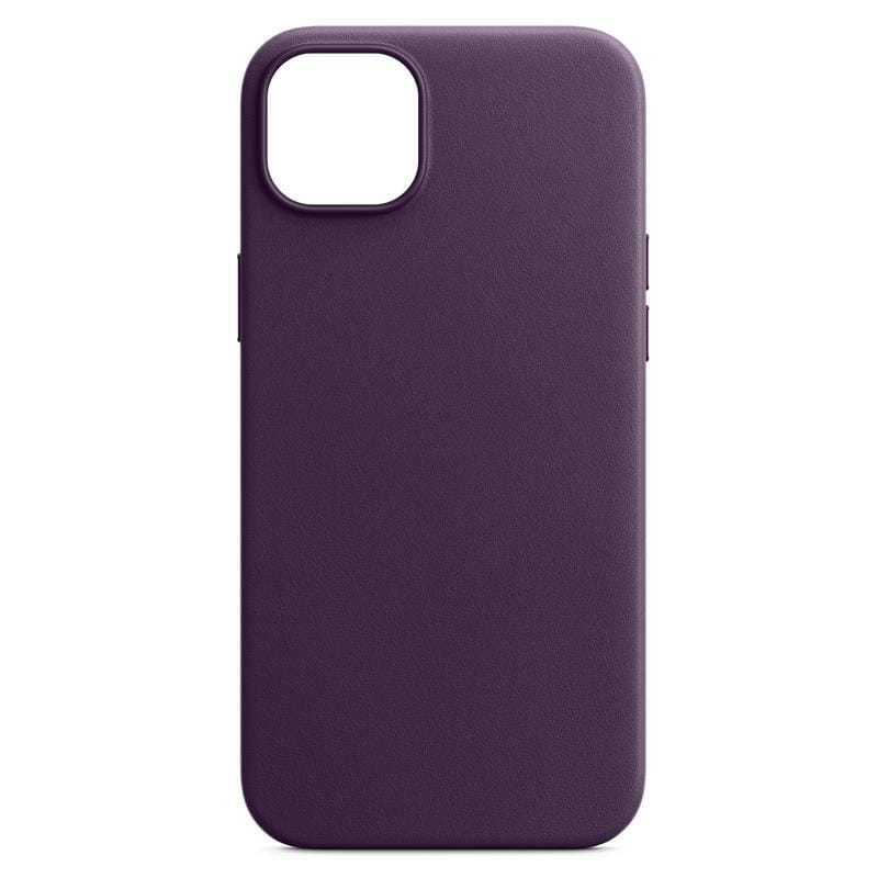 Чехол-накладка Armorstandart Fake Leather для Apple iPhone 14 Plus Dark Cherry (ARM64395)