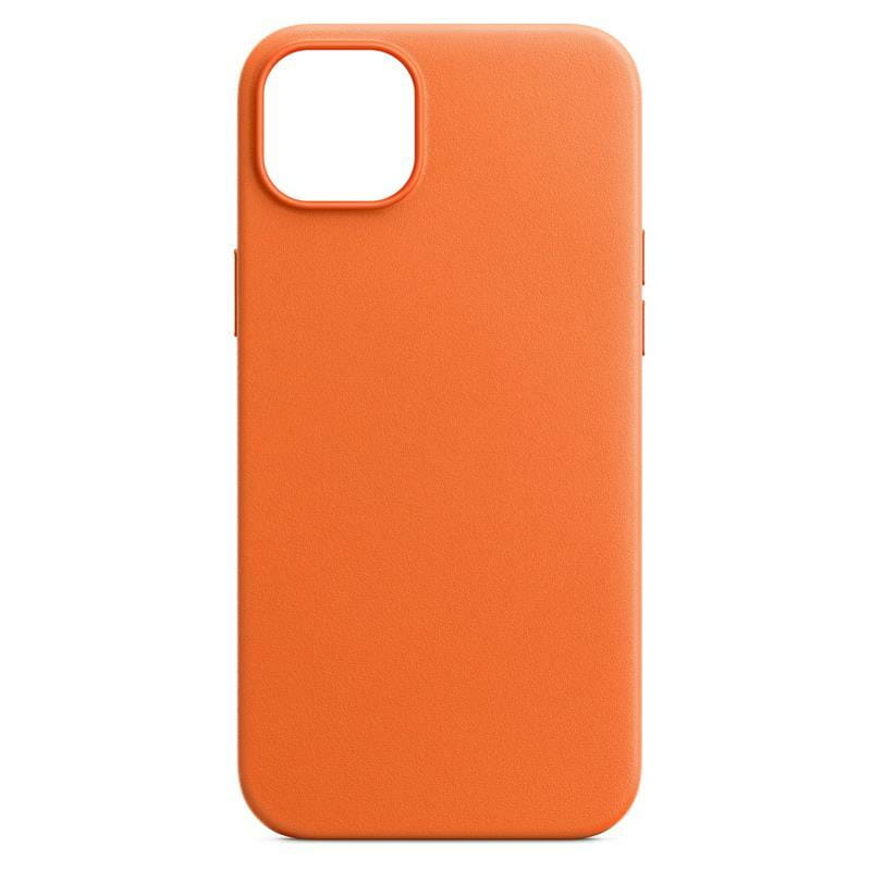 Чехол-накладка Armorstandart Fake Leather для Apple iPhone 14 Plus Golden Brown (ARM64459)