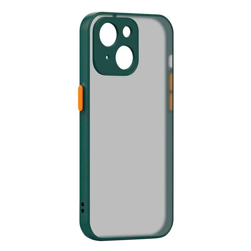 Чехол-накладка Armorstandart Frosted Matte для Apple iPhone 14 Dark Green (ARM64489)