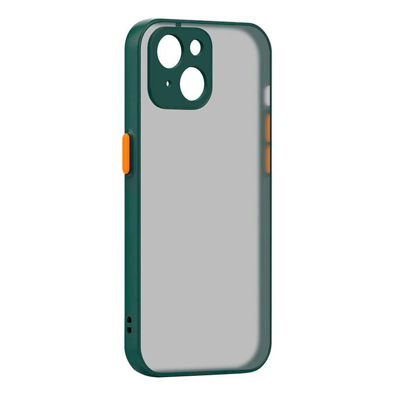 Чехол-накладка Armorstandart Frosted Matte для Apple iPhone 14 Plus Dark Green (ARM64490)