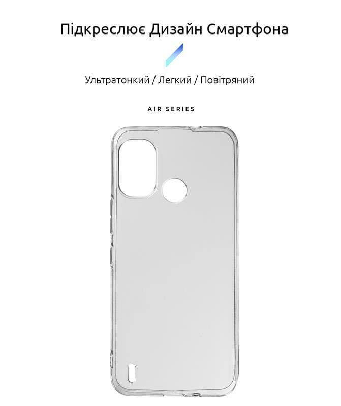 Чехол-накладка Armorstandart Air для Nokia G11 Plus Transparent (ARM64553)