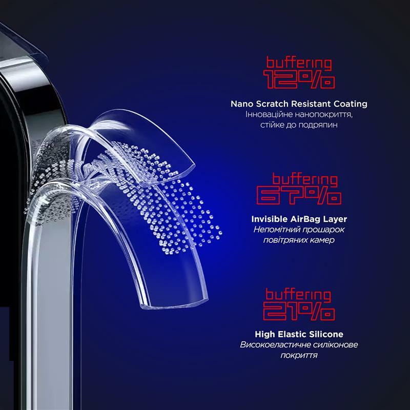 Чехол-накладка Armorstandart Air MagSafe для Apple iPhone 14 Plus Transparent (ARM64408)