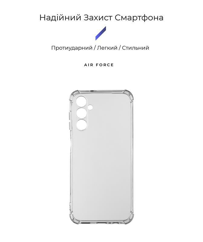 Чехол-накладка Armorstandart Air Force для Samsung Galaxy A14 SM-A145 Camera cover Transparent (ARM66193)