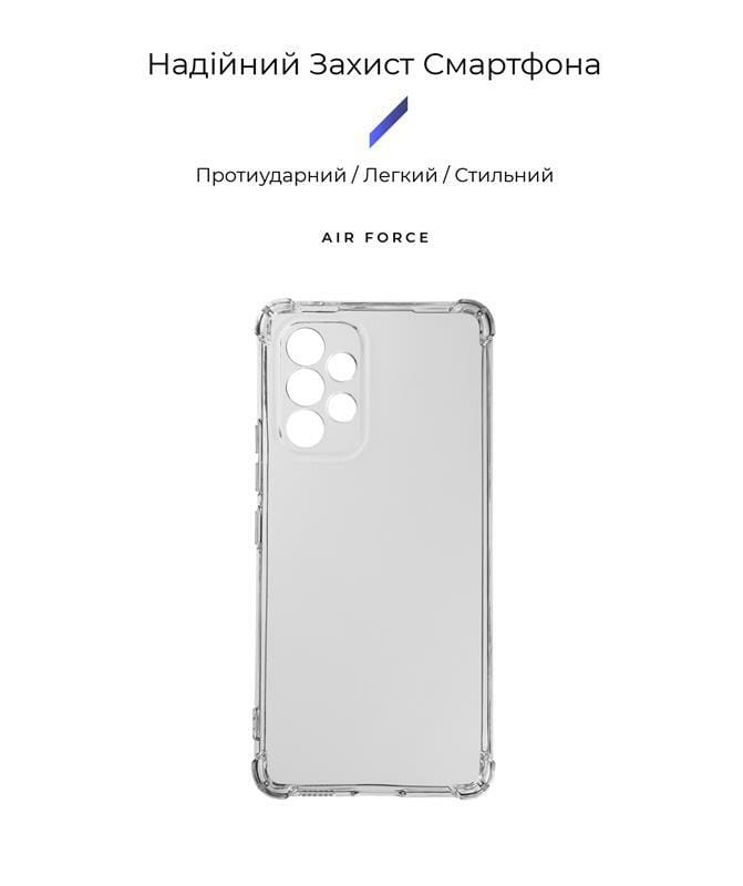 Чехол-накладка Armorstandart Air Force для Samsung Galaxy A53 SM-A536 Camera cover Transparent (ARM66417)