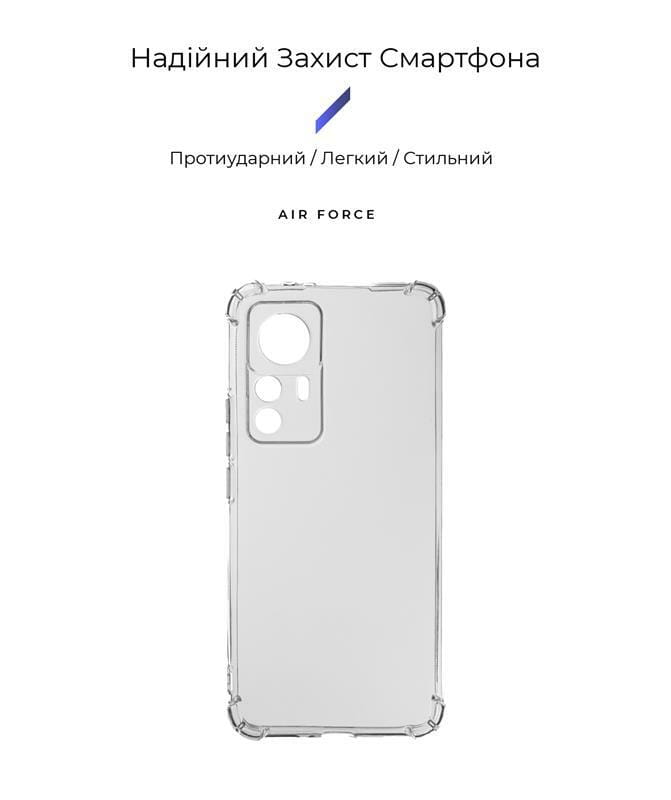 Чохол-накладка Armorstandart Air Force для Xiaomi 12T Pro Camera cover Transparent (ARM64780)