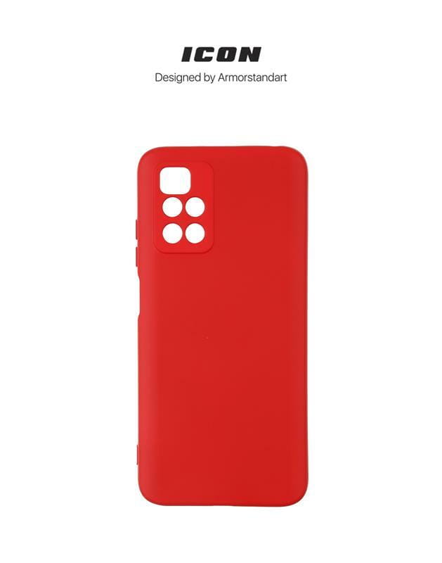 Чехол-накладка Armorstandart Icon для Xiaomi Redmi 10/10 2022 Camera cover Red (ARM62761)
