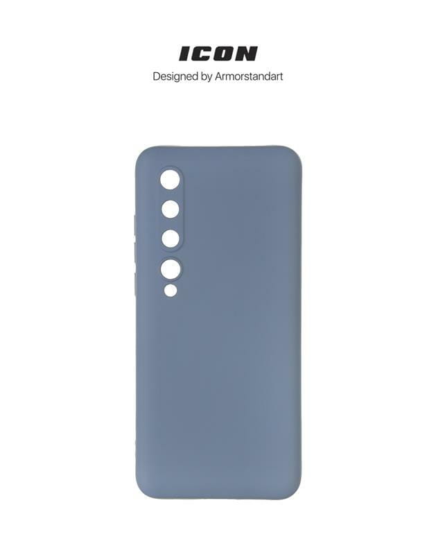 Чохол-накладка Armorstandart Icon для Xiaomi Mi 10/Mi 10 Pro Camera cover Blue (ARM67487)