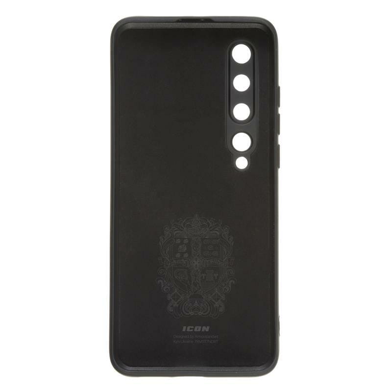 Чехол-накладка Armorstandart Icon для Xiaomi Mi 10/Mi 10 Pro Camera cover Black (ARM67486)