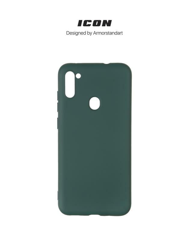 Чехол-накладка Armorstandart Icon для Samsung Galaxy A11 SM-A115/M11 SM-M115 Camera cover Pine Green (ARM67491)