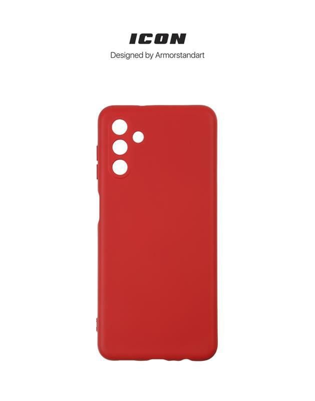 Чехол-накладка Armorstandart Icon для Samsung Galaxy A04s SM-A047/A13 5G SM-A136 Camera cover Red (ARM63909)