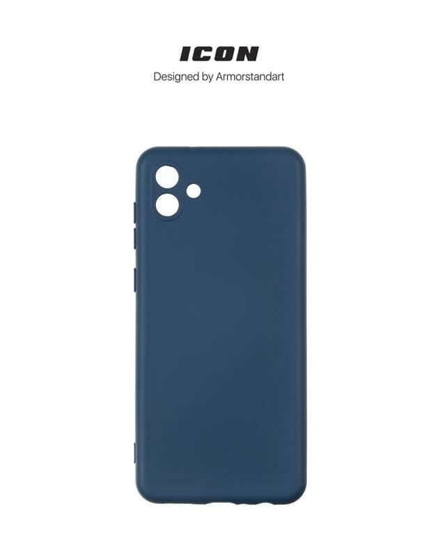 Чехол-накладка Armorstandart Icon для Samsung Galaxy A04 SM-A045 Camera cover Dark Blue (ARM66077)