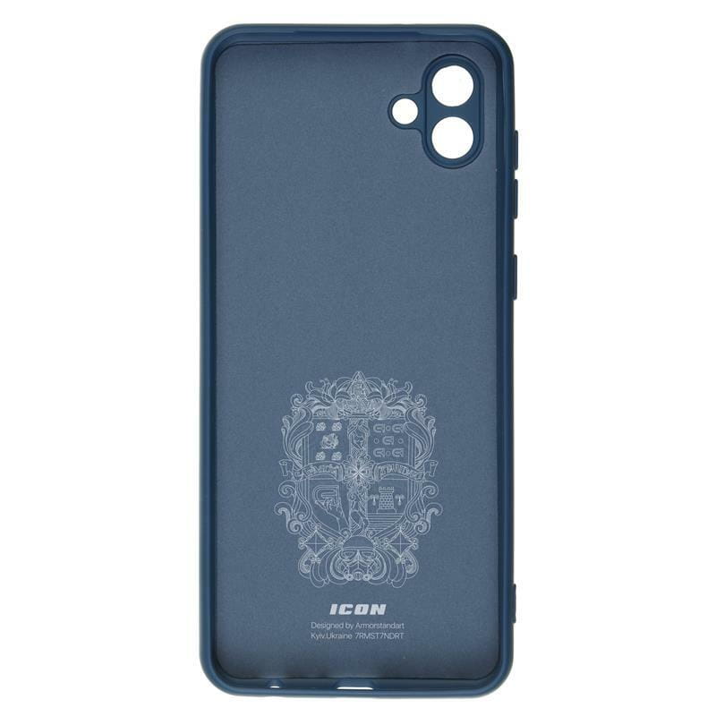 Чехол-накладка Armorstandart Icon для Samsung Galaxy A04 SM-A045 Camera cover Dark Blue (ARM66077)