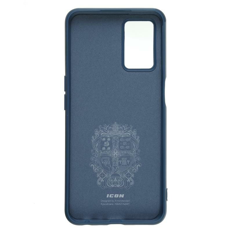 Чехол-накладка Armorstandart Icon для Oppo A54 4G Dark Blue (ARM67480)