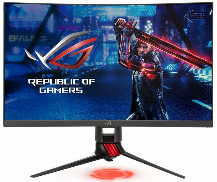 Монитор Asus 27" ROG Strix XG27WQ VA Black Curved 165Hz