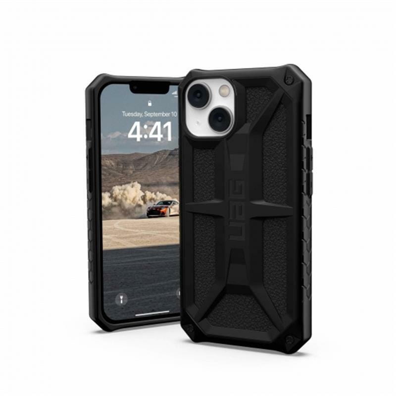 Чeхол-накладка Urban Armor Gear Monarch для Apple iPhone 14 Black (114032114040)
