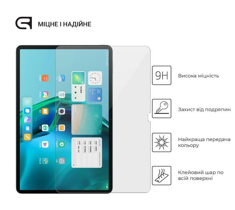 Защитное стекло Armorstandart Glass.CR для Xiaomi Pad 5 Pro, 2.5D (ARM64004)