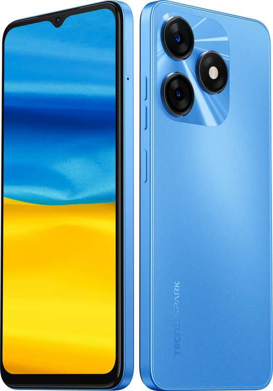 Смартфон Tecno Spark 10 (KI5q) 8/128GB NFC Dual Sim Meta Blue (4895180797743)