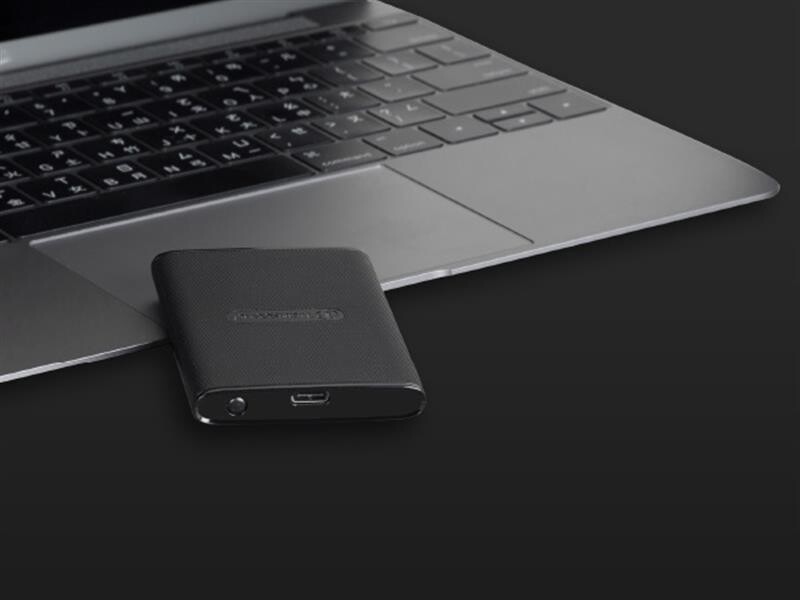 Накопичувач зовнішній SSD USB 3.1 Type-C 1TB Transcend ESD270C Black (TS1TESD270C)
