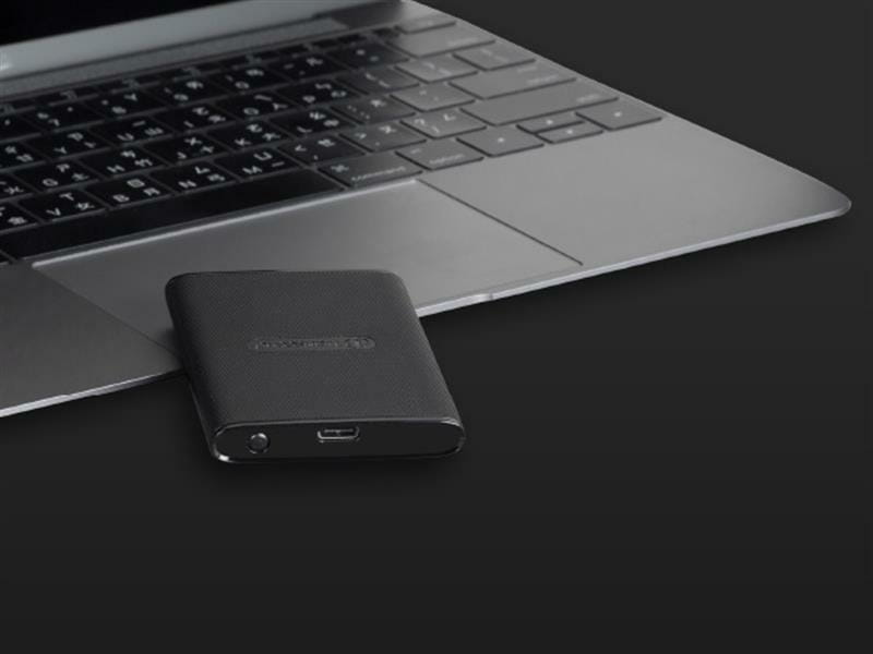 Накопитель внешний SSD USB 3.1 Type-C 1TB Transcend ESD270C Black (TS1TESD270C)