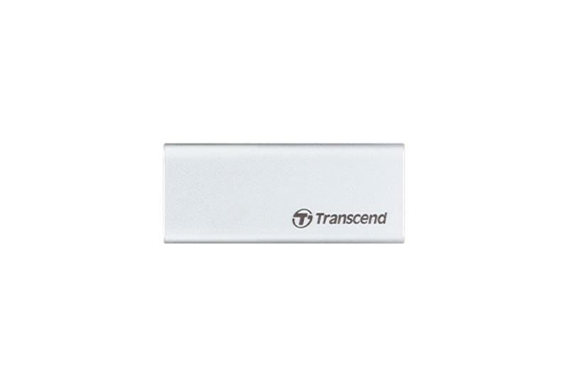 Накопичувач зовнішній SSD USB 3.1 Type-C 500GB Transcend ESD260C Silver (TS500GESD260C)