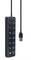 Фото - USB-хаб Gembird 7 ports Black (UHB-U3P7P-01) з вимикачами | click.ua